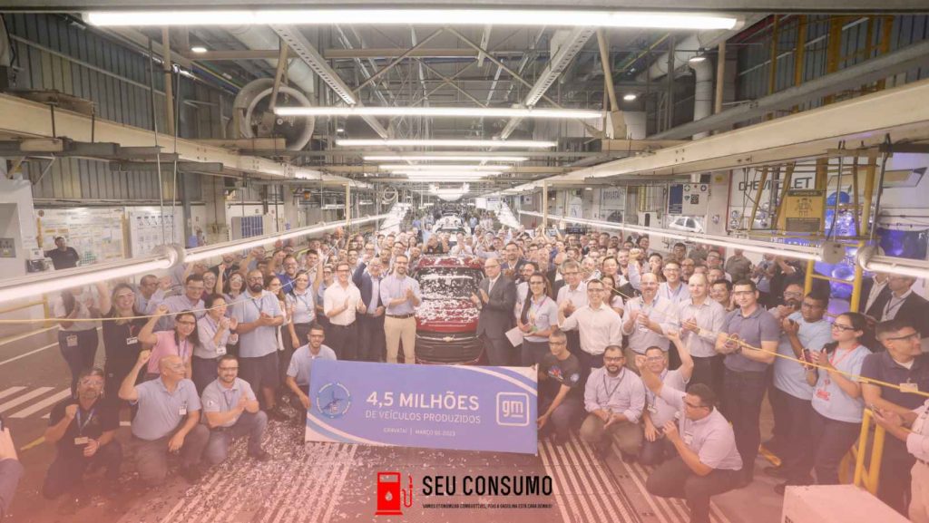 gm alcança marca histórica de 4,5 milhões de veículos produzidos na fábrica do onix em gravataí (rs)
